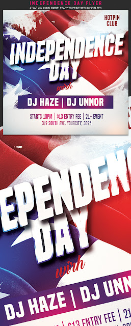  Independence Day Flyer Template