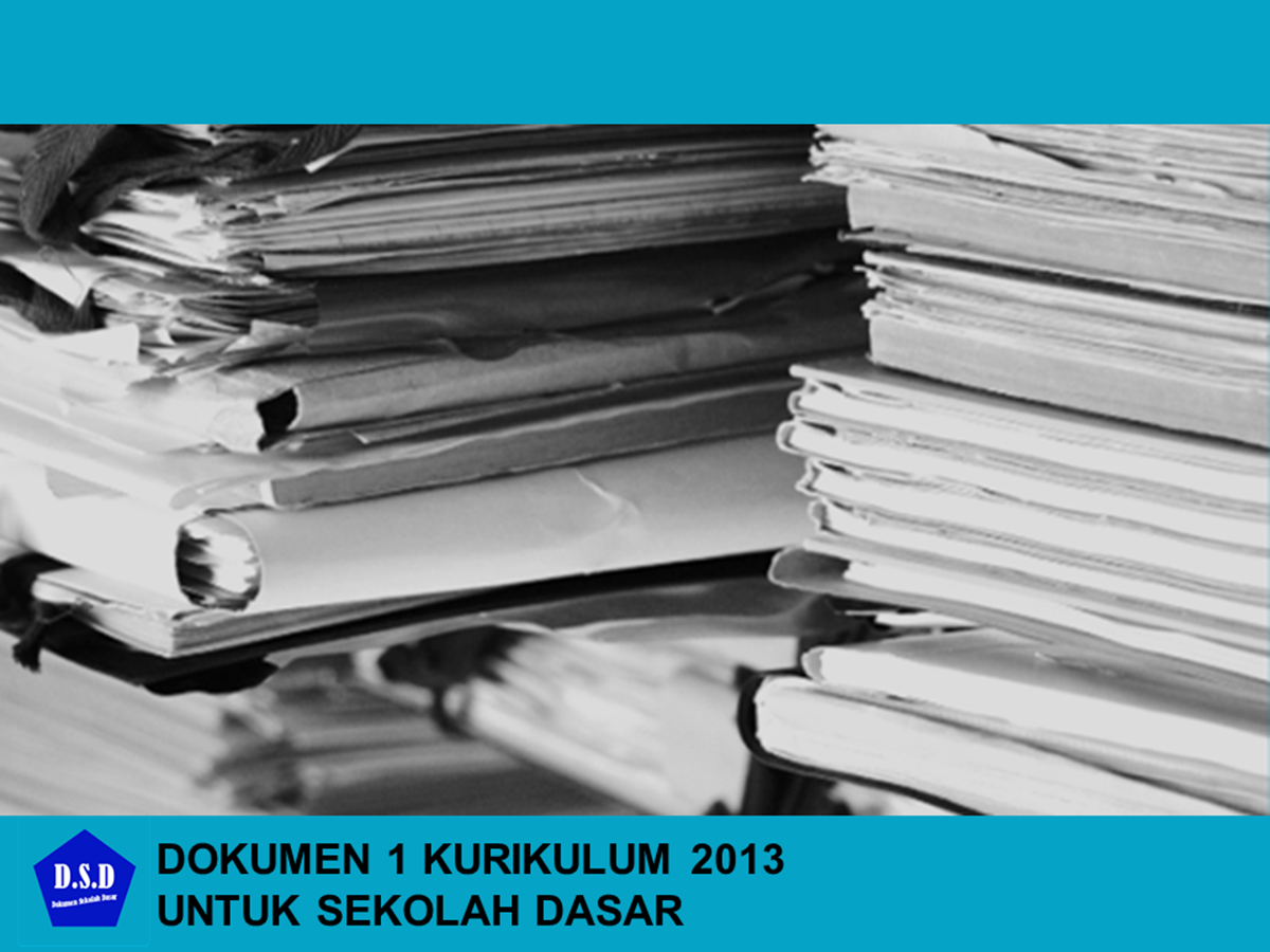 dokumen 1 kurikulum 2013 sd