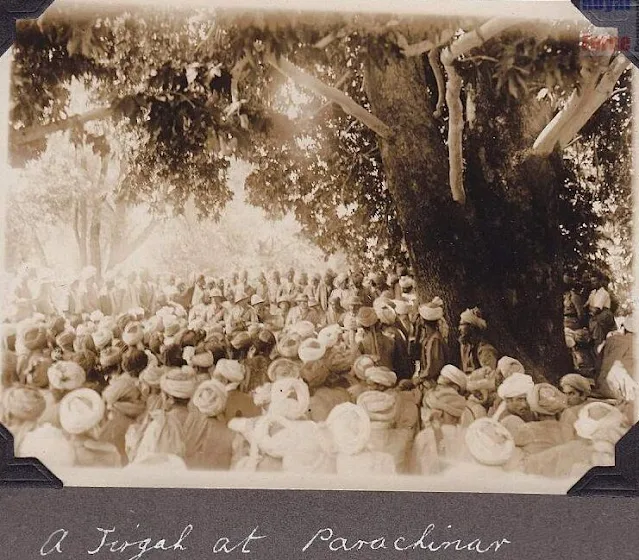 Jirga of Turi Pashtuns in Parachinar Kurram