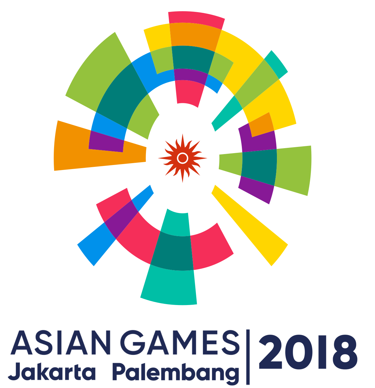 Logo Asian Games 2018 Palembang Jakarta Besar PNG