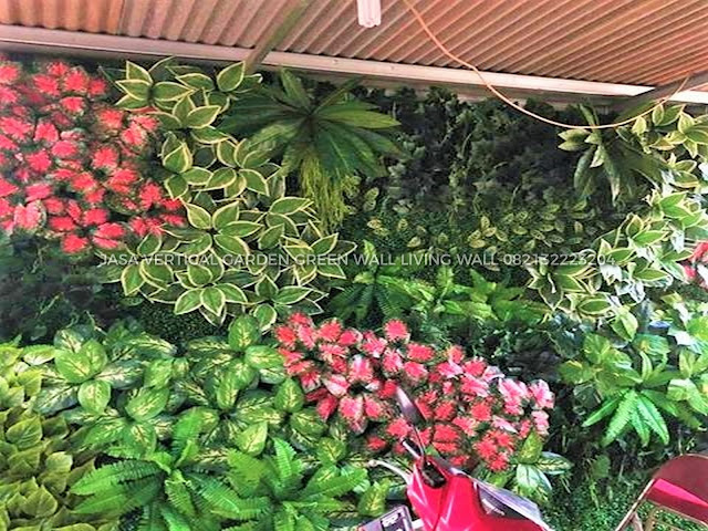 ARTIFICIAL PLANT/ARTIFICIAL FLOWER/VERTICAL GARDEN SINTETIS JASA PEMBUATAN VERTICAL GARDEN SINTETIS DI JAKARTA