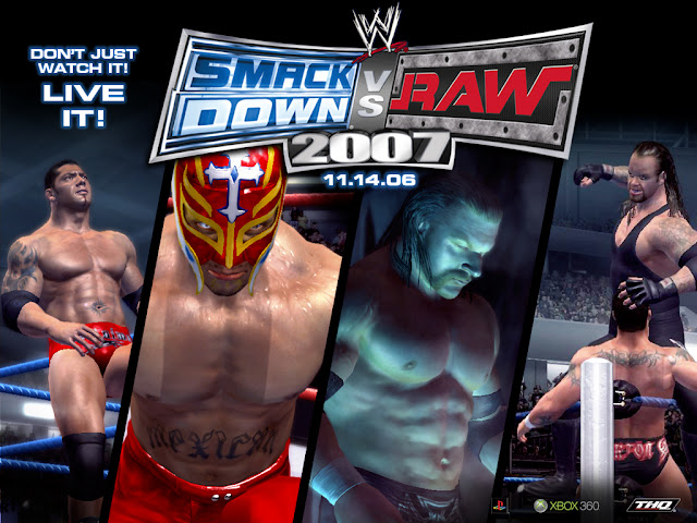 WWE Raw vs Smackdown 2007 PC Game Free Download