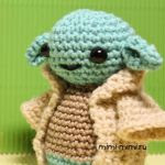 patron gratis yoda amigurumi