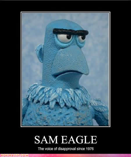 eagle muppet