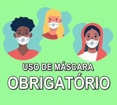 Uso de máscaras agora é obrigatório no município