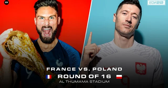 france vs poland مباشر,FIFA WORLD CUP 2022,Qatar 2022 world cup,فرنسا ضد بولندا يلا شوت