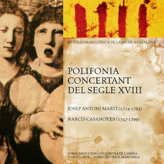 Josep Antoni Martí (1719-1763) - Polifonia Concertant Del Segle XVIII