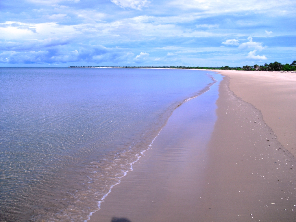 Pin Gambar Lukisan Pemandangan Di Tepi Pantai On Pinterest ...