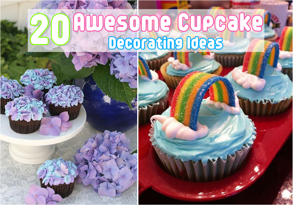 20 Awesome Cupcake Decorating Ideas - DIY Craft Projects