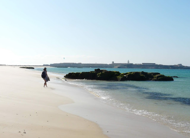 Walk along the beach to Tarifa