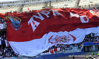 Giant Biarritz rugby team flag