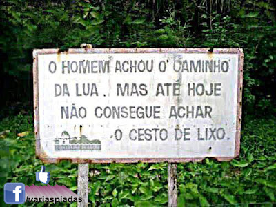 O homem achou o caminho da Lua. Mas até hoje não consegue achar o cesto de lixo. Frase para Facebook.