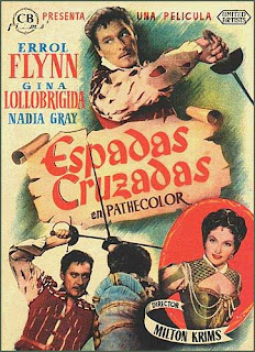 DVD ERROL FLYNN ESPADAS CRUZADAS