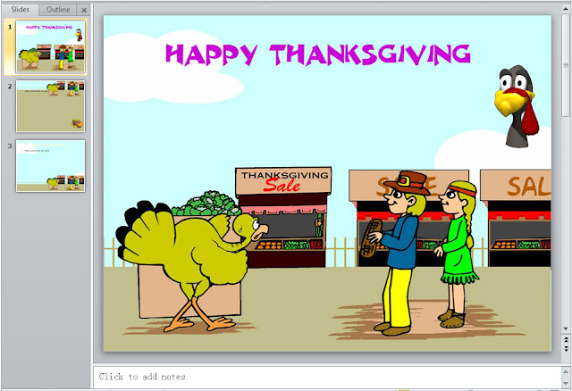 thanksgiving day powerpoint template
