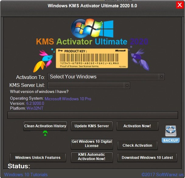 Windows KMS Activator Ultimate 2020 v5.1 [Latest]