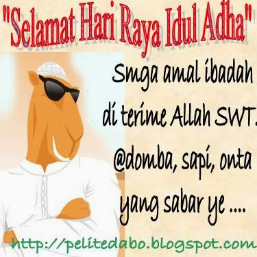 DP BBM Selamat Hari Raya Idul Adha 2014 M atau 1435 H 