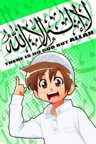 Wallpaper Gambar Kartun Islami dan Gambar Kartun Muslim 
