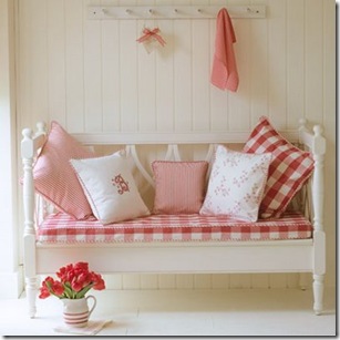 modern country blog red print fabrics