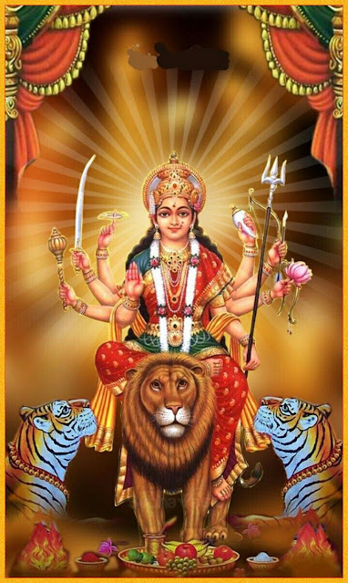 wallpaper beautiful durga maa images