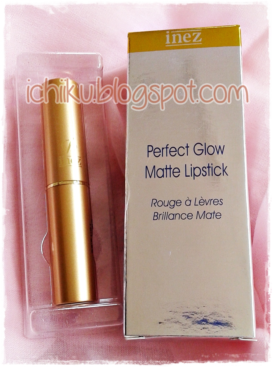  REVIEW Inez  900 Perfect Glow Matte  Lipstik  Russet 