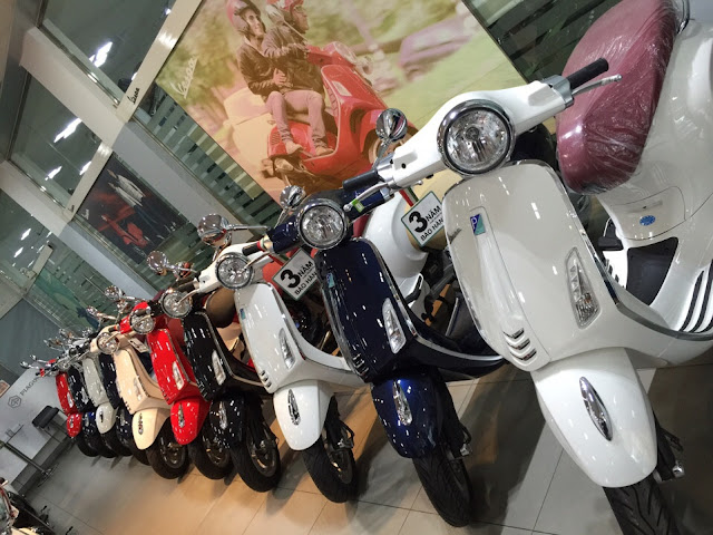 xe vespa primavera ở quận 1