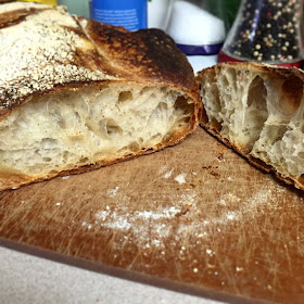 homemade sourdough bread