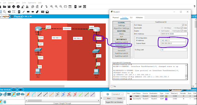 Cara Menghubungkan 2 Router di Cisco Packet Tracer