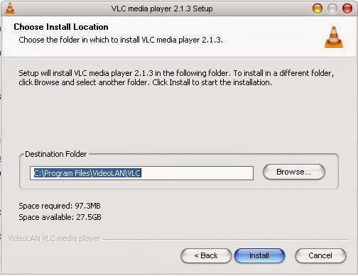 vlc web plugin installation directory