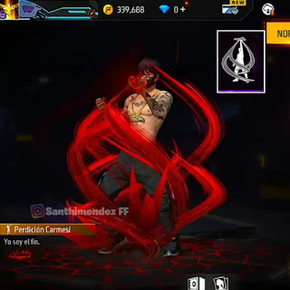 The second emote is called The Crimson Bane