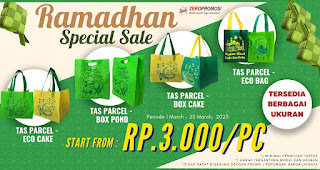 Promo Spesial Tas Spunbond Bingkisan Idul Fitri merupakan salah satu promo spesial ramadhan dan idul fitri