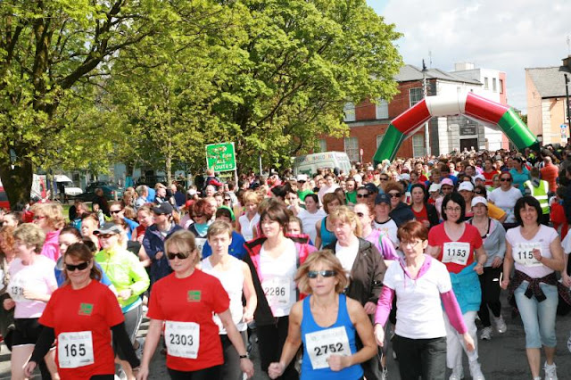 mini marathon in Ireland for better health. 