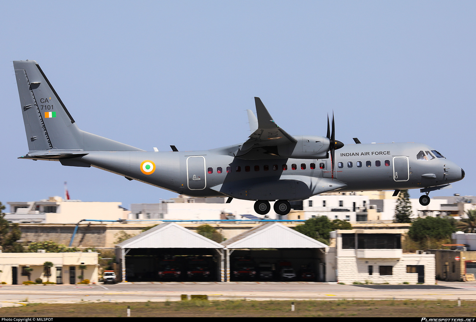 Indian Air Force First C-295 Aircraft CA-7101 - 02