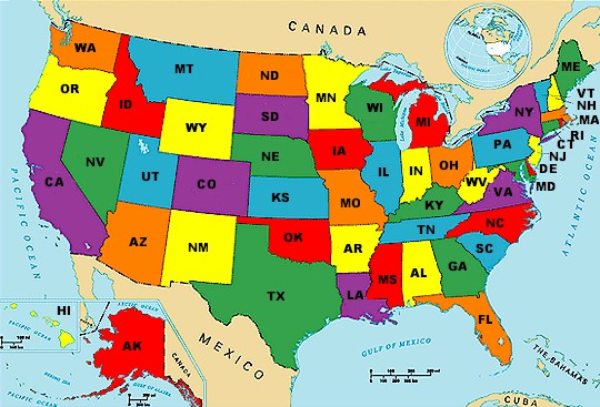 Map Of USA