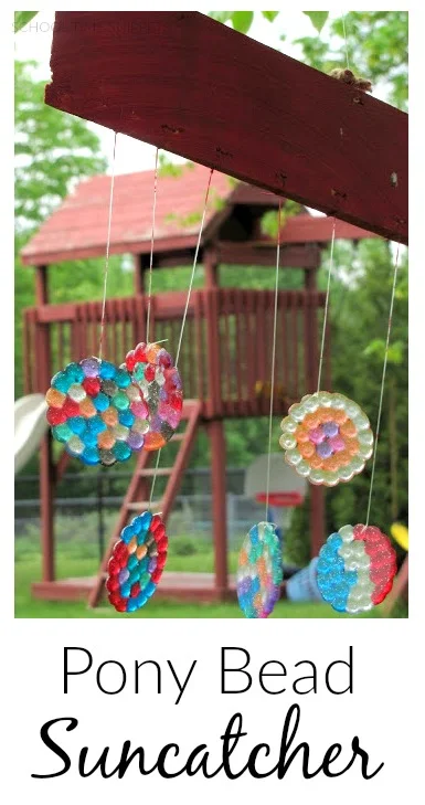 melted bead sun catcher craft