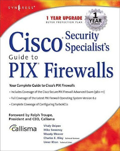 Cisco Security Specialists Guide to PIX Firewall (English Edition)