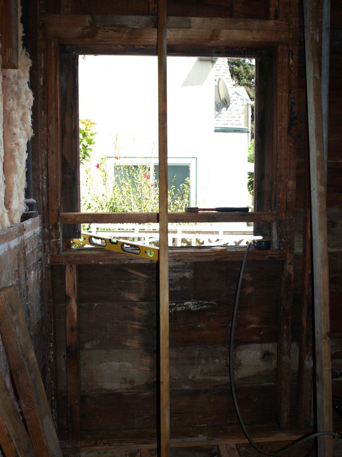 Installing the Bathroom Window