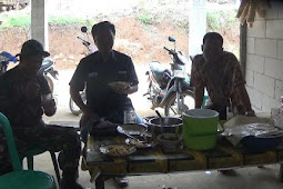 Kepala Desa Blimbing Akui Kegiatan TMMD Merangsang Berdirinya Warung Nasi