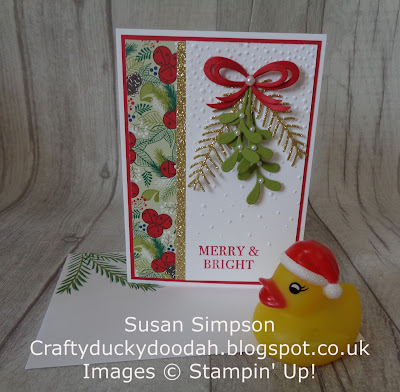 Craftyduckydoodah!, Christmas Pines. Pretty Pines Thinlets Dies, Stampin' Up! UK Independent  Demonstrator Susan Simpson, August 2018 Coffee & Cards project, Supplies available 24/7 from my online store, 