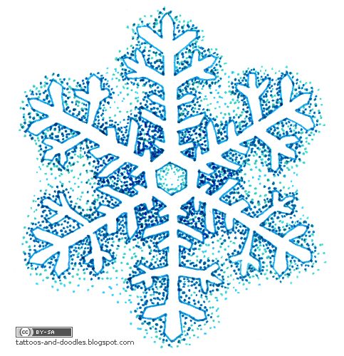 snowflake tattoo. snowflake tattoo 2