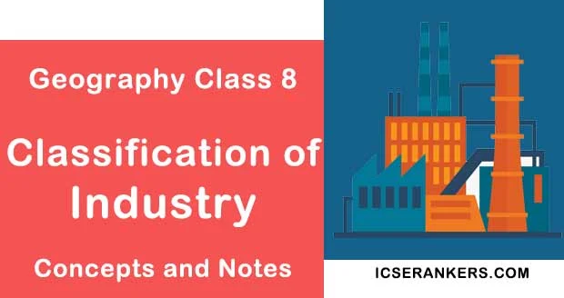 Classification of Industries- Geography Guide for Class 8