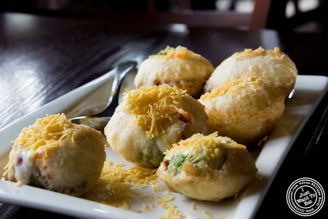 image of dahi puri at The Masala Wala in NYC, New York