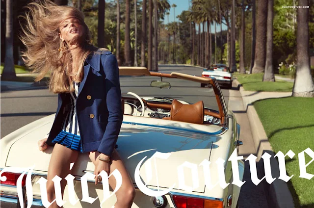 Juicy Couture Spring 2012 Campaign featuring Anna Selezneva