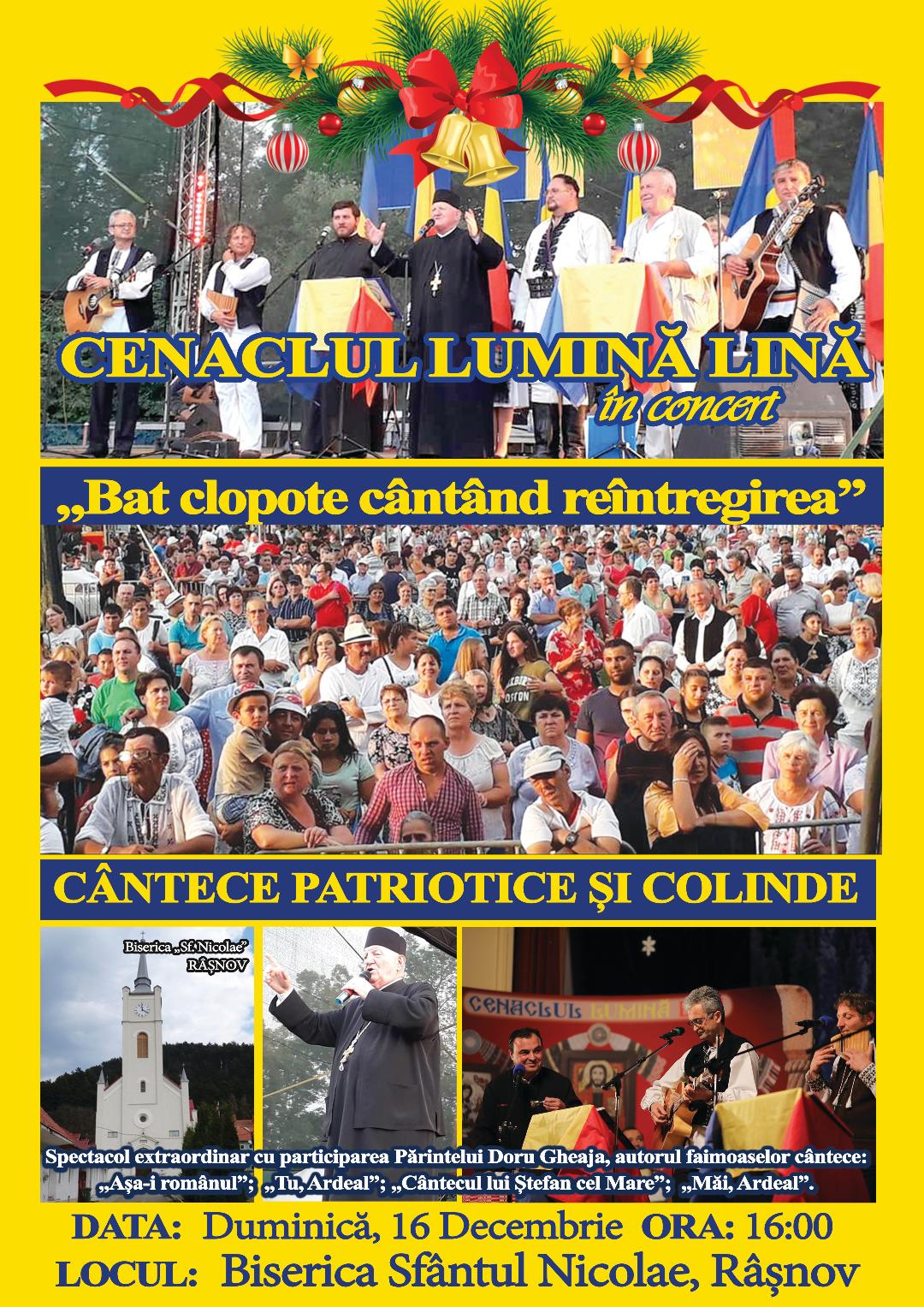 Cenaclul Lumină Lină La Aniversare Un Cantec De Ultimă Oră