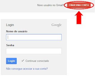 Criar conta de Email no Gmail