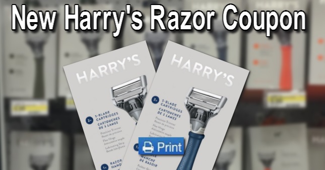 Print New Harry's Razor Coupon