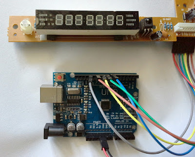 A different TM1628 7-segment display