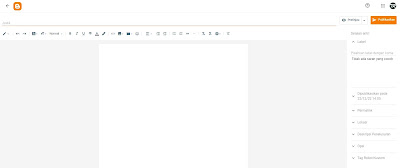 Membuat Postingan Blog