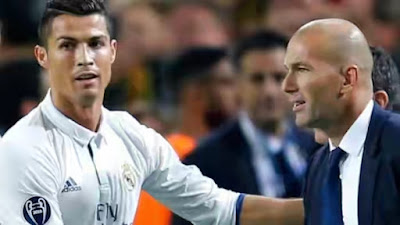 Ronaldo Should Win The Ballon D’Or Football Award, Not Messi- Zinedine Zidane Insists
