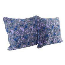Yuli Interior Purple Patterned 18" Throw Pillows, Nigeria