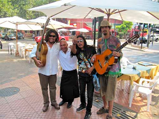 Street Performers Santiago Chile